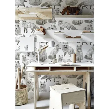 Tapeta Coloray Fototapeta Den s života lišku Samolepící Fototapeta Vliesová 250 x 250 cm coloraydecor-f-ss-544669822