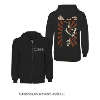 Pánská mikina Merch The Doors: Mikina Se Zipem Lizard King S