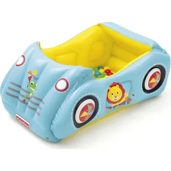 Fisher-Price Dětské nafukovací autíčko s míčky 119x79x51 cm