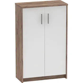 Komoda Kancelářská skříňka, kraft dunkel/bílá, JOHAN 2 NEW 13 JH033