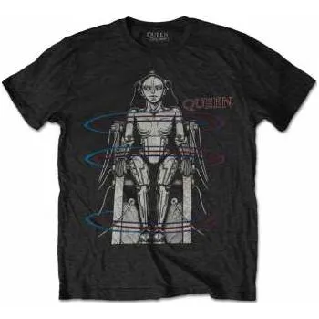 Pánské oblečení Merch Queen: Tričko European Tour 1984 S