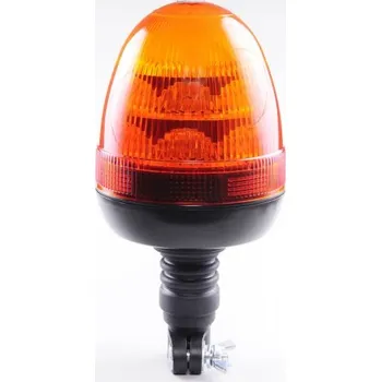 Maják Maják LED na tyč 12V-24V oranžový 16 LED*3W