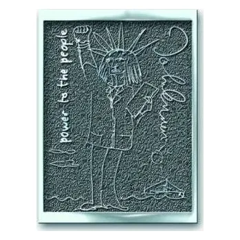 Merch John Lennon: Placka Power To The People