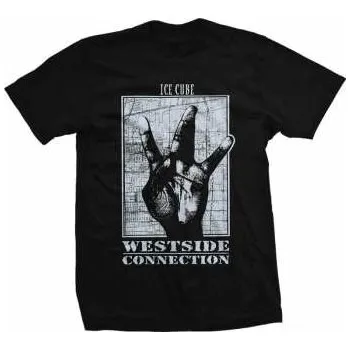 Pánské tričko Merch Ice Cube: Tričko Westside Connection M
