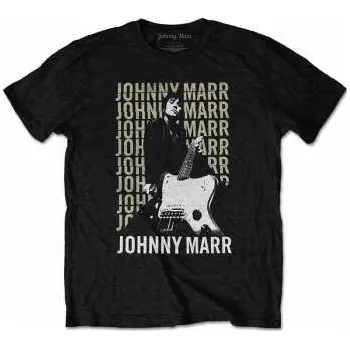 Pánské oblečení Merch Johnny Marr: Tričko Guitar Photo XXL