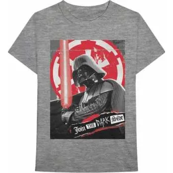 Merch Star Wars: Tričko Darth Rock Three XXL