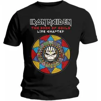 Pánské tričko Merch Iron Maiden: Tričko Book Of Souls Live Chapter L 2020