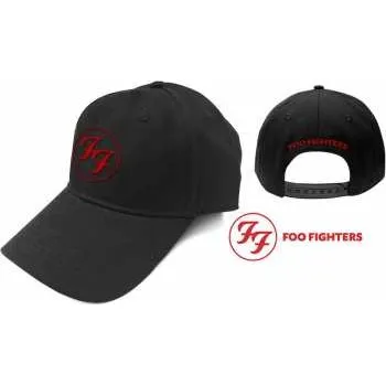 Čepice Merch Foo Fighters: Kšiltovka Red Circle Logo Foo Fighters 2022