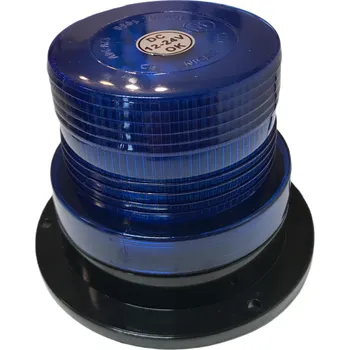 Maják Carvin LED magnetický maják, 3 pracovní režimy, 12-24V modrý