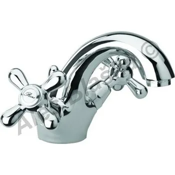 Vodovodní baterie PAINI - Itálie | LIBERTY 17.243 kohoutková stojánková umyvadlová s výpustí (vodovodní baterie) - CHROM LIB17.243