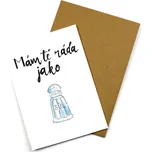 ePiPí Blahopřání - Mám tě ráda jako sůl