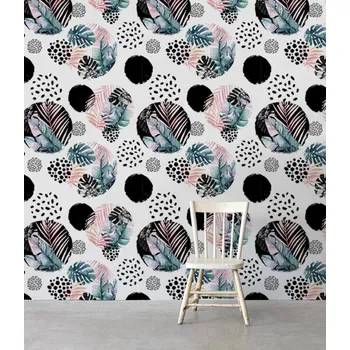 Tapeta Coloray Fototapeta Geometrické tropy Samolepící Fototapeta Vliesová 250 x 250 cm coloraydecor-f-as-169259659