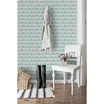 Tapeta Coloray Fototapeta Modrý puntíkovaný vzor Samolepící Fototapeta Vliesová 250 x 250 cm coloraydecor-f-as-105427155