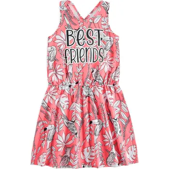 Dívčí šaty Dívčí šaty KYLY BEST FRIENDS růžové Velikost: 158