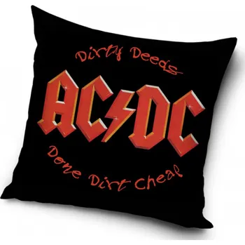Polštář Povlak na polštář AC/DC
