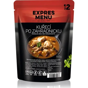 Hotové jídlo EXPRES MENU Kuřecí po zahradnicku 600 g