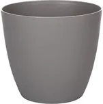 Plastkon Ella Mat dekorativní květináč šedá Průměr květináče: 25 cm