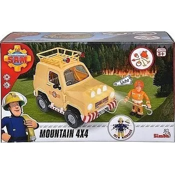 Hračka Simba POŽÁRNÍK SAM JEEP 4x4 109251088038