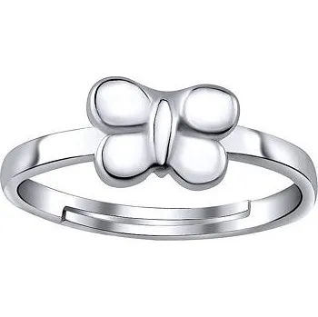 Prsten Stříbrný prstýnek na nohu Motýl ZTD25255