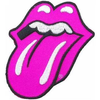 Nášivka Merch The Rolling Stones: Nášivka Classic Tongue Pink