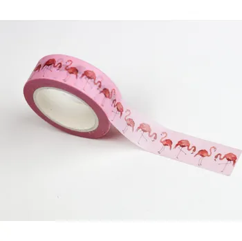 Lepicí páska ePiPí Washi páska - Plameňáci