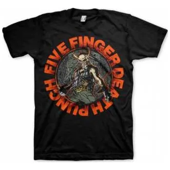 Pánské oblečení Merch Five Finger Death Punch: Tričko Seal Of Ameth XL