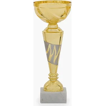 Cinkili Pohár C23110 zlatý/stříbrný Označení: A, Výška: 31 cm, Průměr: 140 mm