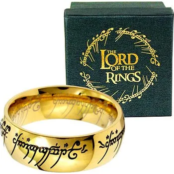 Prsten PRSTEN MOCI z chirurgické oceli z filmu Pán prstenů a Hobit velikost obvod 57 mm RRC2210-obvod 57 mm