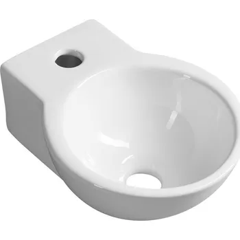 Umyvadlo Sapho GINETA keramické umývátko, 26x32 cm, bílá