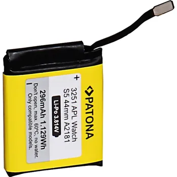 Příslušenství k chytrým hodinkám Baterie Apple Watch 5 296mAh A2181 44mm
