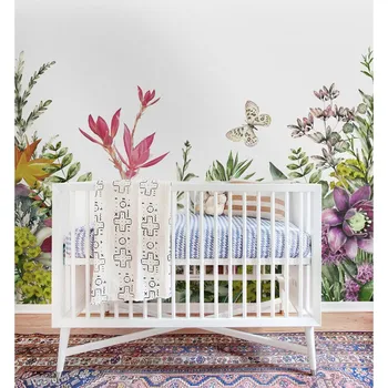 Tapeta Coloray Fototapeta Exotická louka plná květin Samolepící Fototapeta Vliesová 250 x 250 cm coloraydecor-f-ss-646560397-modyfikacja