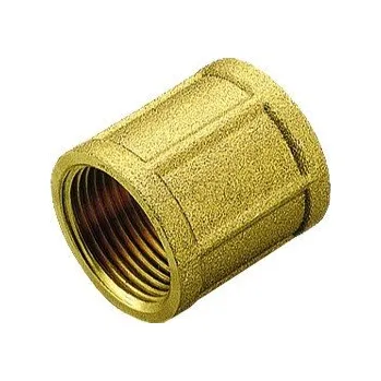 Fitinka TIEMME - Itálie | Hrdlo (nátrubek, mufna) mosazný - MOSAZ - 3/4"x1/2" TM1550