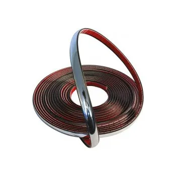 Autodíl CARPOINT Lišta ochranná na bok vozidla chrom - 9mm/8m