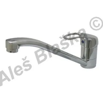 Vodovodní baterie ELLE EL 2047 vodovodní baterie páková stojánková dřezová s otočným ramínkem - CHROM EL2047