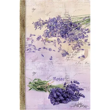Zápisník Baloušek Tisk Notes linkovaný A6 levandule