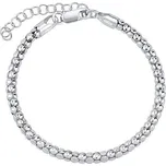 Stříbrný řetízek na nohu POPCORN - 4 mm TTT3000NHB