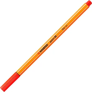 Liner STABILO point 88, světle červený (48)