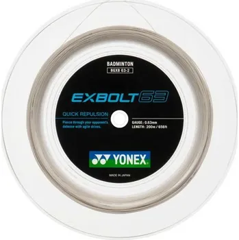 Míčový sport Badmintonový výplet YONEX Exbolt 63 - 200 m