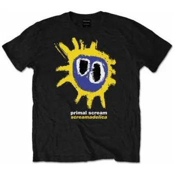 Pánské oblečení Merch Primal Scream: Tričko Screamadelica Yellow XL 2015