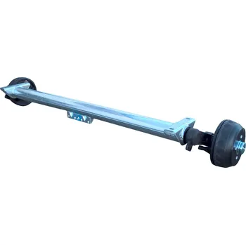 Přívěs k motorovému vozidlu Náprava KNOTT GB 13 (1350 kg) b=1400 mm, c=1850 mm, 200x50, 112x5, kovaná ramena