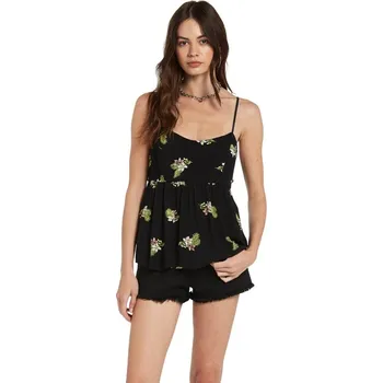 Dámská košile VOLCOM košile - Happy Clouds Cami Black (BLK)