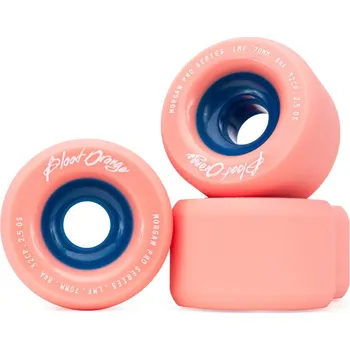 Kolečko na skateboard BLOOD ORANGE kolečka - Morgan Pro 84A Longboard Wheels 4-pack (PINK1128) velikost: 70mm