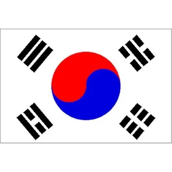 Vlajka Funny Fashion Vlajka Jižní Korea 150 x 90 cm