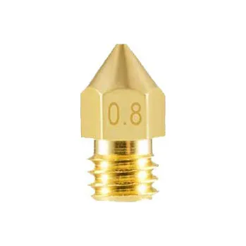 Příslušenství k 3D tiskárně Mosazná tryska pro 3D tiskárny Ender/CR 0,8 mm