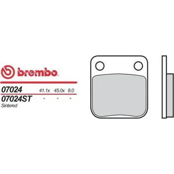 Brzda pro motocykl Přední brzdové destičky Brembo Daelim 125 NF 2003 - směs OEM