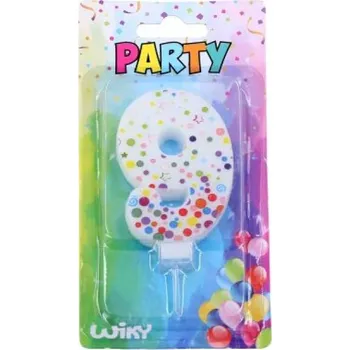 Dortová svíčka Svíčka dortová, č.9