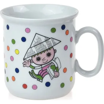 Porcelánový hrnek pro děti VEČERNÍČEK - 220 ml