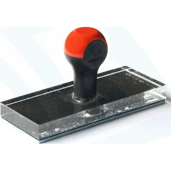 Razítko Obdélníkové veterinární razítko na značení masa - vč. štočku