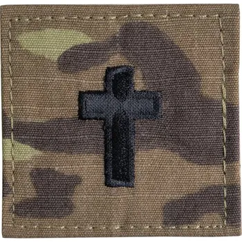 Nášivka MILITARY Nášivka VOJENSKÝ KNĚZ velcro OCP
