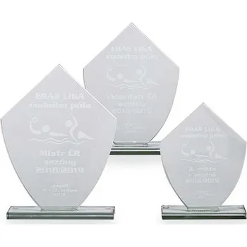 Skleněná plaketa 28018